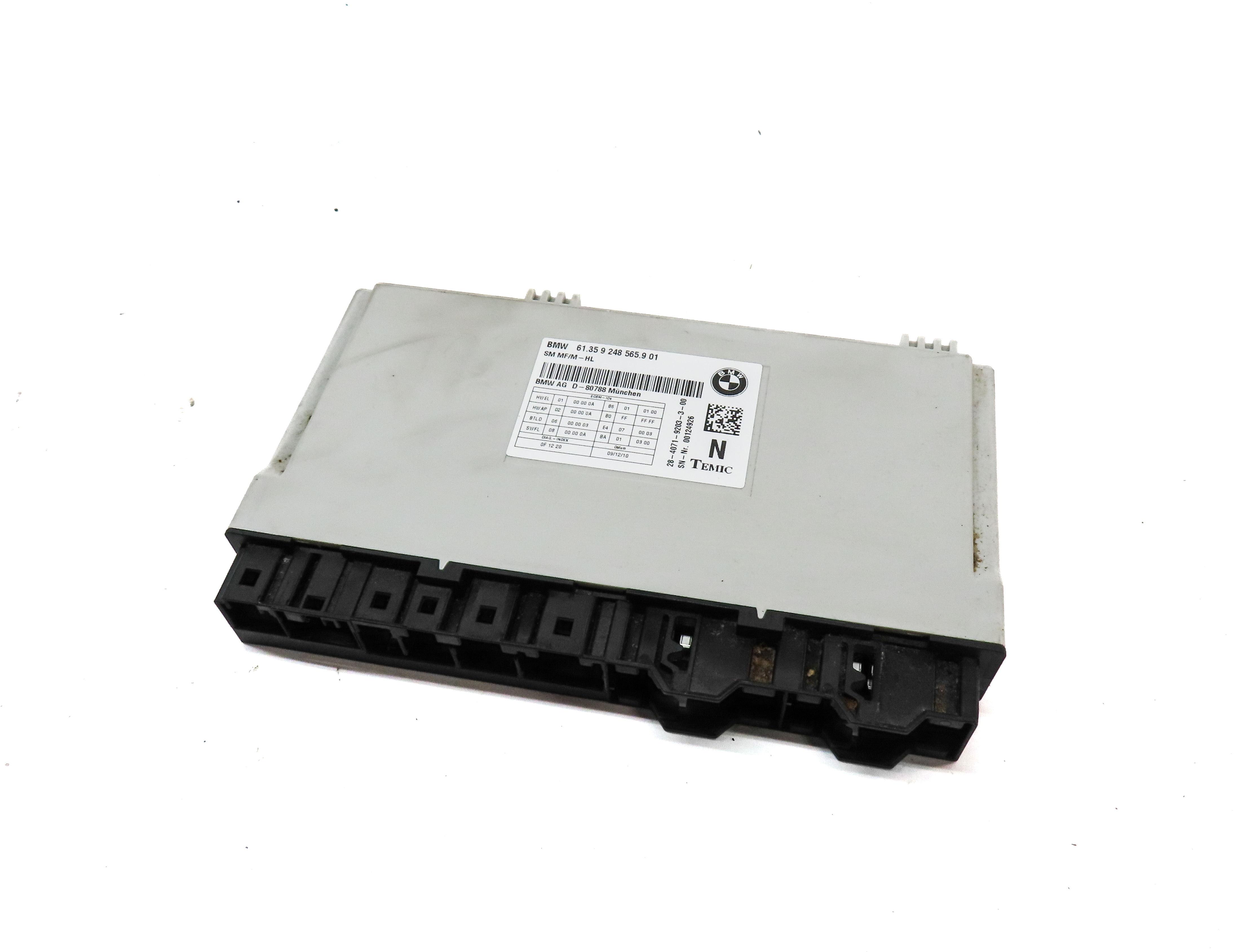 2012-2019 BMW 328i 335i 535i 550i 750i M5 M6 X3 X4 FRONT MEMORY SEAT MODULE — exact item pictured